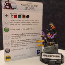 NIGHTWING AND BATGIRL - 100 LE PROMO Batman Set 2012 Heroclix