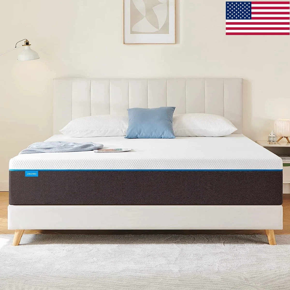 Full size memory foam mattress with cooling gel cheap