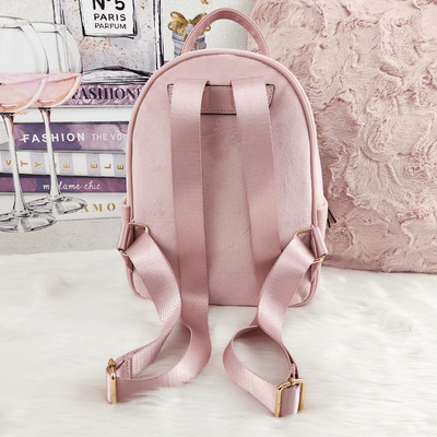 Juicy Couture} Pink Velour {Heritage Backpack} | eBay display picture 3