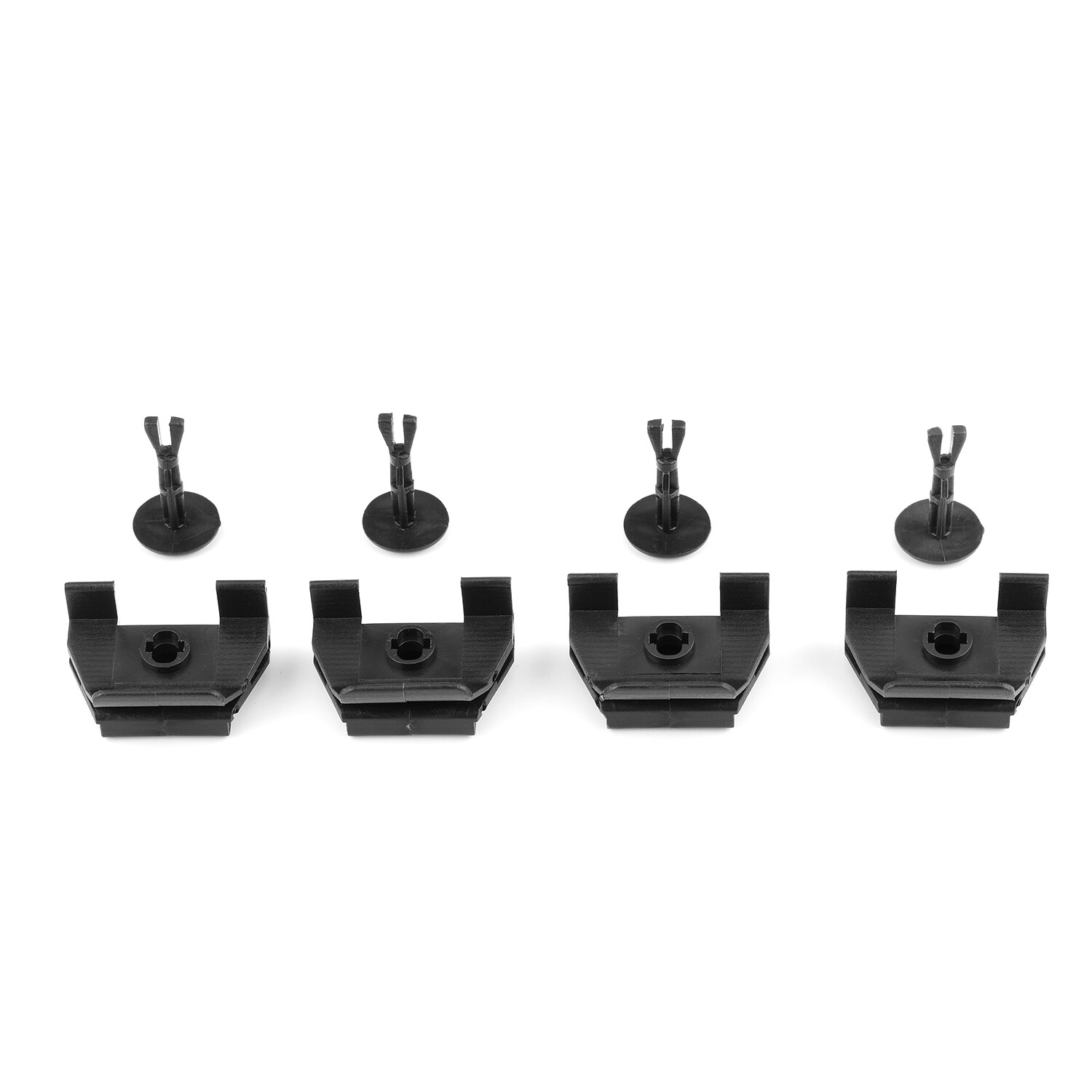 Set Of 4 Front Fender Bumper Cover Clip & Pin Kit For Toyota Camry