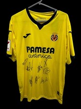 Villareal Hand Signed Home Squad Shirt 1