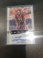 2022 Leaf Draft Tre Turner XRC Rookie Autograph #BA-TT1 Football Card Mint