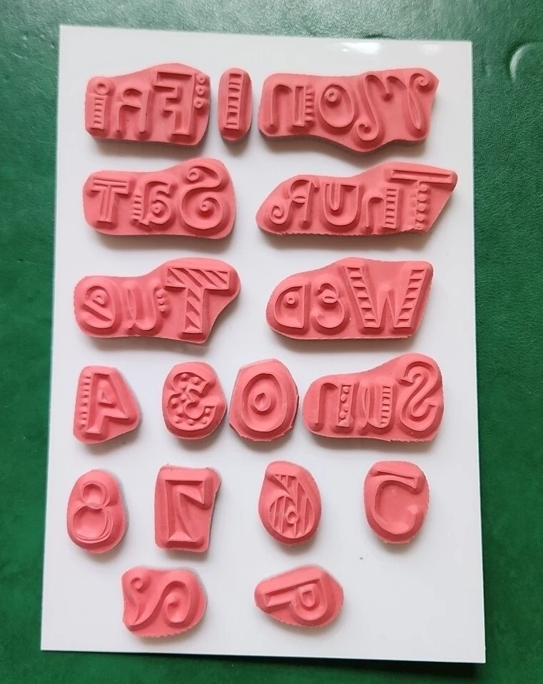 Taylored Expressions "Pockets Pages-Doodle DAYS" ¡USADO EN EXCELENTE ESTADO! Calendario Combship Foto 2 de 2