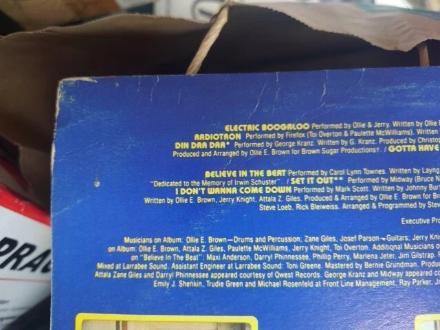 BREAKDANCE 2 ELECTRIC BOOGALOO OST RARE COVER - Image 3 of 4