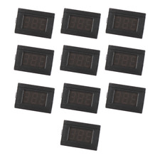 10x Digital Voltmeter 4,5V - 30V DC Einbauinstrument Messinstrument Einbau Panel