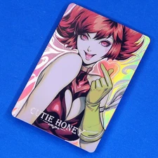 Cutie Honey Rainbow Holographic Silver Foil Character Art Trading Card A Cutey