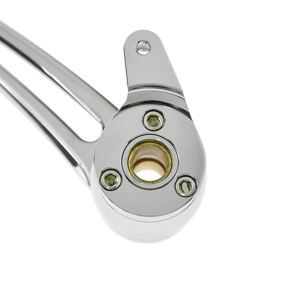 Chrome Brake Arm with Pedal Fit For Harley Touring Road King Trike Glide 1997-07 - Image 2 of 4