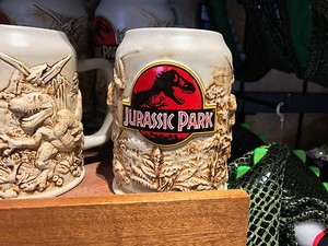 Universal Studios Exclusive Jurassic Park Fossil Bone Sculpted Jumbo Mug New | eBay