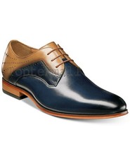 Handmade Men's Leather Oxfords Burnished Casual Wingtip Medallion Toe Shoes-272