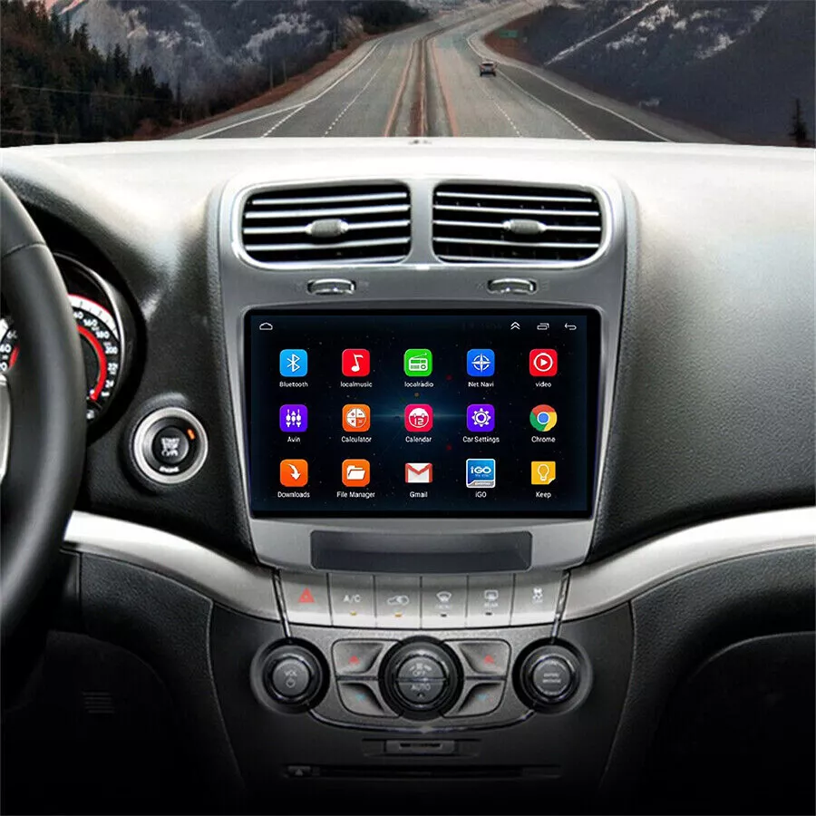 For 2012-2019 Dodge Journey Car Stereo Radio Player GPS Navi Android 13 Carplay - Image 3 of 4