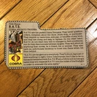 Vtg GI Joe 1986 V1 Cobra B.A.T.S. File Card Only Battle android trooper Hasbro