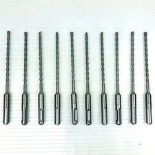 10-pk Rotary Hammer Drill Bits 3/16"x6" SDS Plus 3.5" LOC Carbide Tip Concrete Y