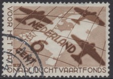 NETHERLANDS 1935 LIGHT BROWN AIR FUND 