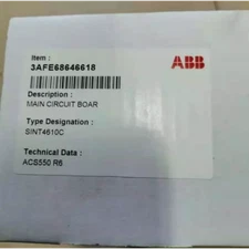 3AFE68646618 ABB SINT4610C Circuit Board Brand New in Box!Spot Goods Zy