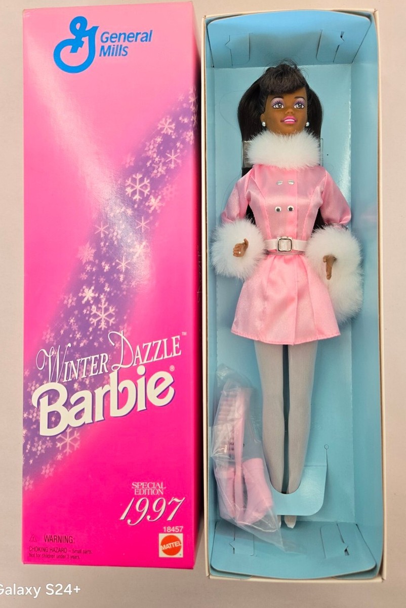 特別価格General Mills Barbie Winter Dazzle Barbie Doll (1997並行輸入 : General Mills Barbie Winter Dazzle Barbie Doll (1997