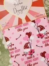 Gnome Valentines Day Kitchen Mat Theres Gnome...