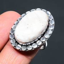 Anello gioiello in argento sterling 925 regalo antico fatto a mano con pietra...