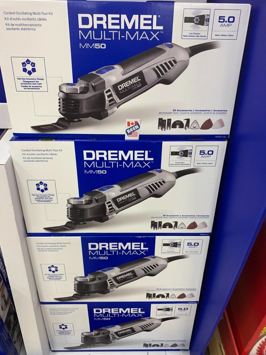 Dremel CANADA Multi-Max 120V Corded Oscillating Tool Multi Tool Kit