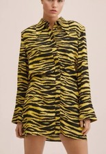 Mango animal print dress. Sold out Online! XXS