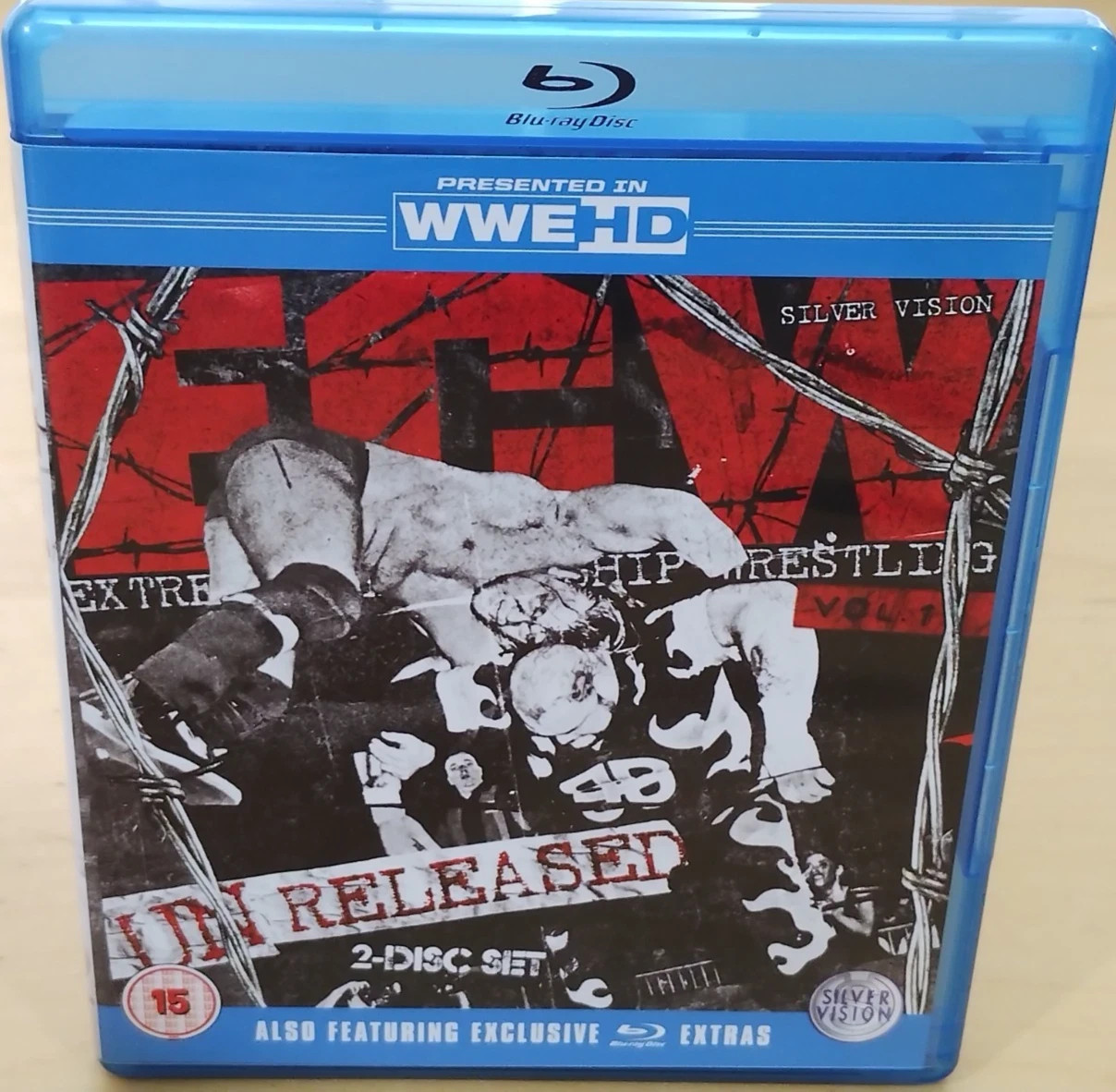WWE Wrestling - ECW Unreleased Vol 1 Blu-Ray 2 Disc Set In VGC