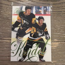 2025-26 Flair Hockey Ben Kindel Forecheck Green Parallel 012/349