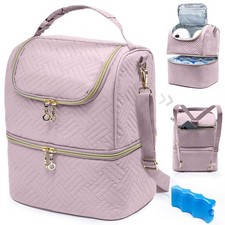 SFYBYHEART Breastmilk Cooler Bag Pink