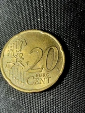 2002 Euro 20 Cent European Coin - Free Shipping USA