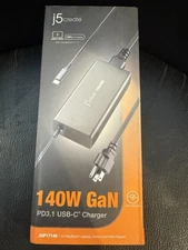 J5create 140w Gan PS3. 1 USB-C Charger