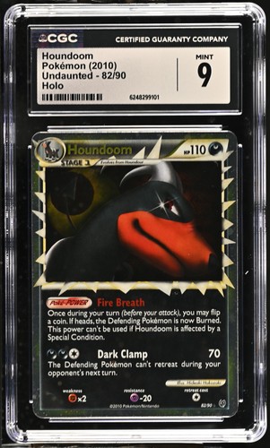 Houndoom graded CGC 9 for sale on eBay