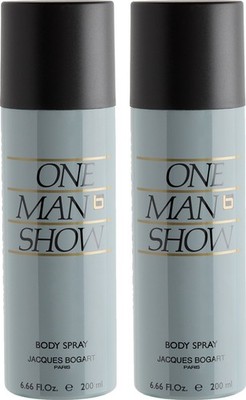 JACQUES BOGART One Man Show Deodorant Spray 200ml (Pack of 2) Deodorant Spray
