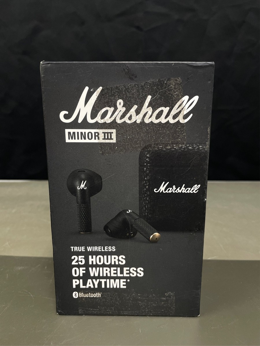 Marshall Minor Ⅲ black Marshall Minor III True Wireless Active