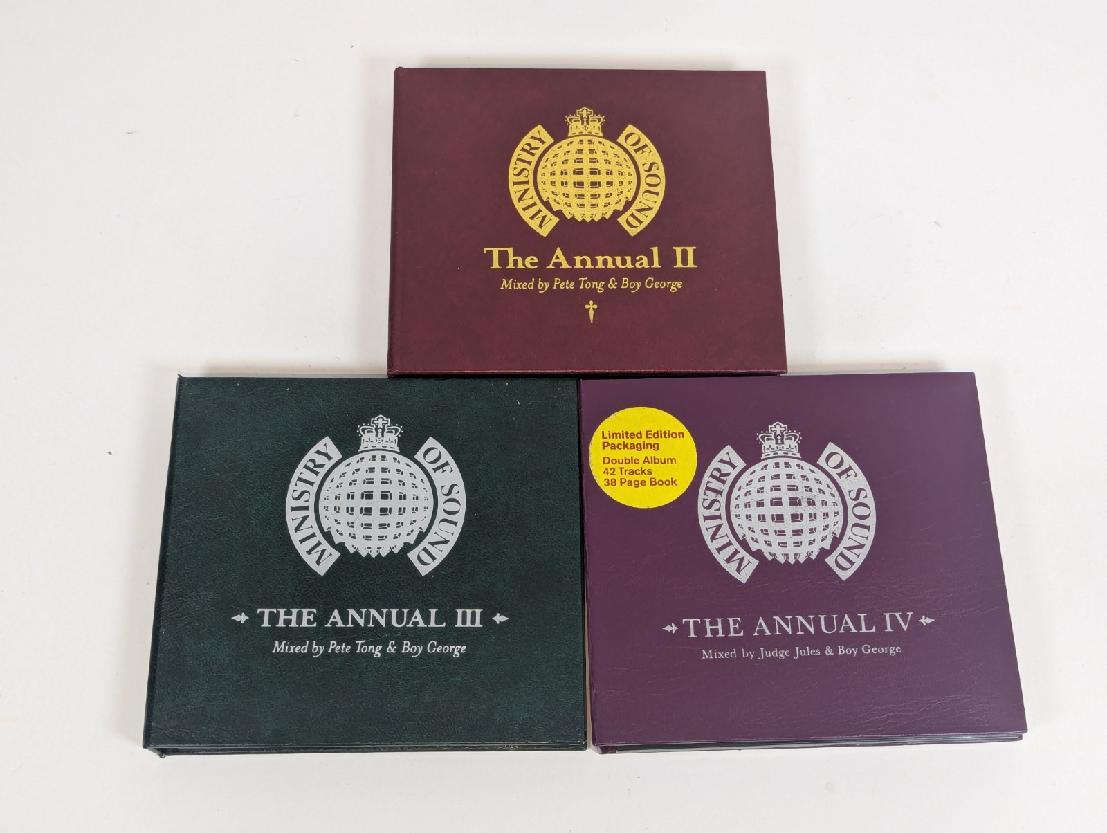 Ministry Of Sound The Annual 2,3 & 4 Various 90s Mixed By Pete Tong & Boy George