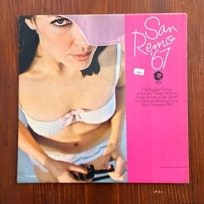 San Remo '67 Festival ~ Vinyl LP (1967) MGM E-4461. Mono / Cheesecake !!
