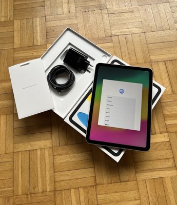 Apple iPad (10. Generation)   64 GB   Silber   Top Zustand
