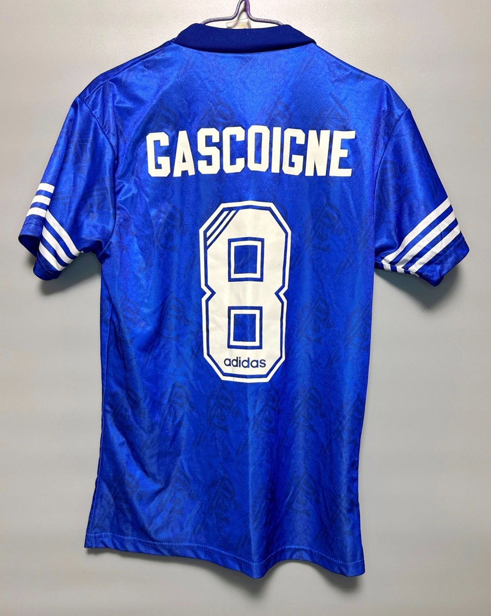 グラスゴー・レンジャーズ 1994～1996 adidas ユニフォーム RANGERS FC SCOTLAND 1994/1996 HOME FOOTBALL SHIRT #8 GASCOIGNE