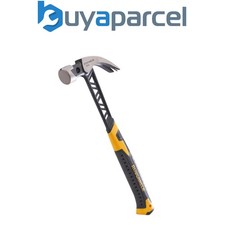 Image of Roughneck 20oz Claw Hammer Gorilla V-Series 567g 250mm Cushion Grip ROU11010