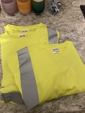 3 OccuNomix Type R Class 2 High-Vis Flame Resistant Long Sleeve T-Shirt L