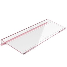 17 Inch Clear Acrylic Ergonomic Computer Keyboard Stand Riser Desk Holder