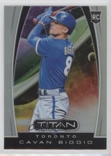 2019 Panini Chronicles Titan Holo Prizm Cavan Biggio #21 uk2