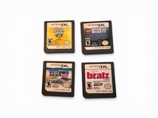 Nintendo DS Game Lot Guitar Hero LEGO Star Wars III Bratz Winter Sports