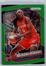 2025 Panini Prizm WNBA NATASHA HOWARD Green Prizm #54 Fever Lynx