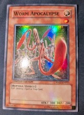 x3 Worm Apocalypse - HA01-EN017 - LP Super Rare Yugioh