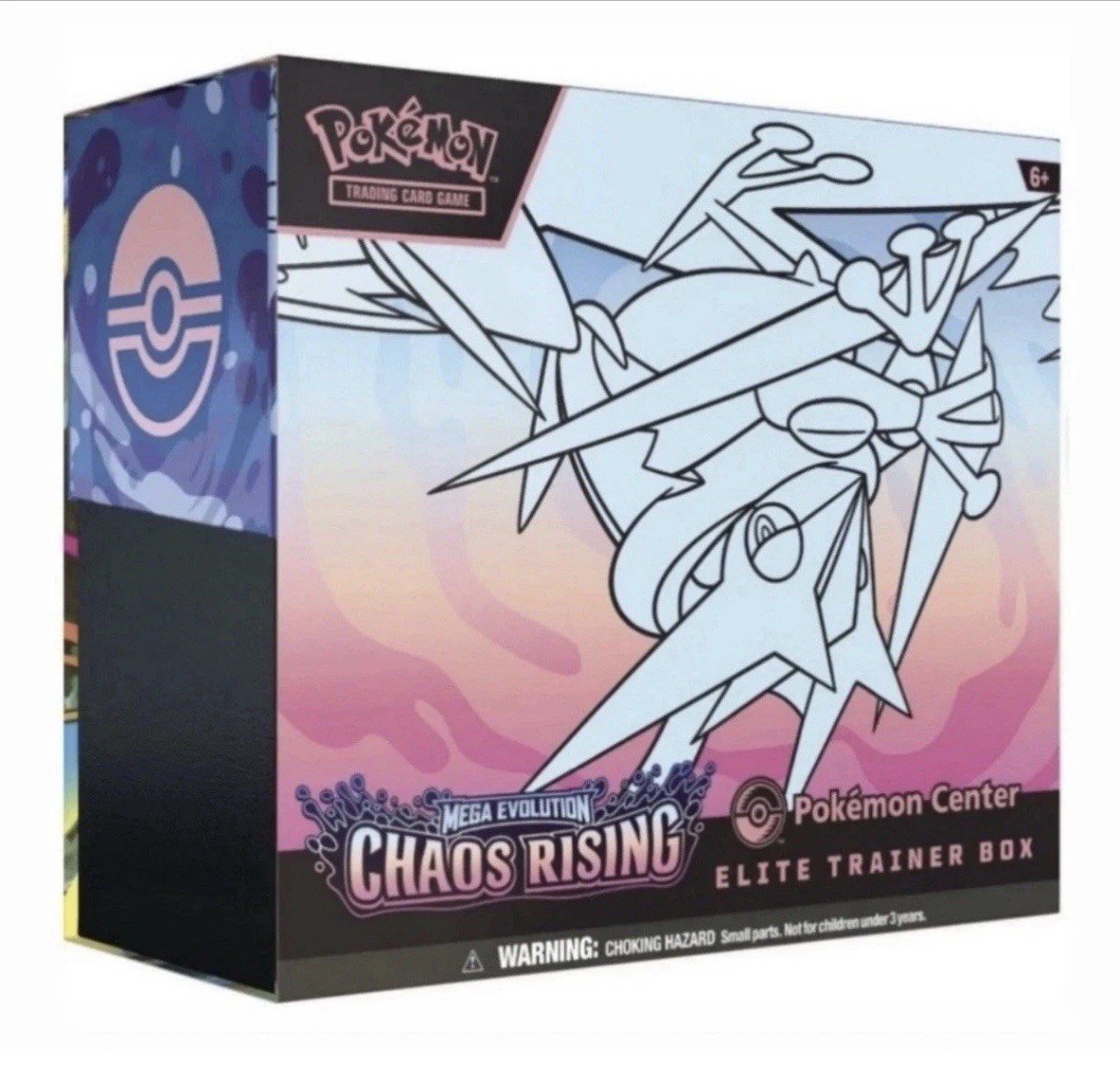 ポケモンカードゲーム [#4] Chaos Rising ETB Chaos Rising Pokemon Center ETB Elite Trainer Box TCG **PRESALE