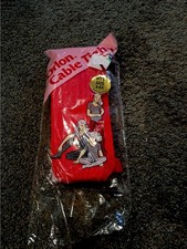 Vintage Red Orlon Cable Tights Fits Size 4-6X