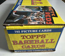 1986 Topps Complete Factory Set 1-792 (Open box) NM-MT