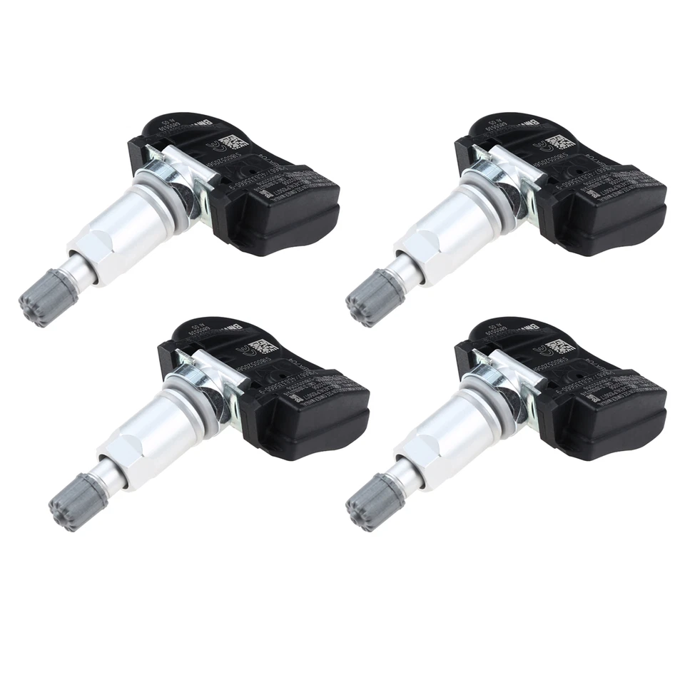 4Pack TPMS Tyre Pressure Sensor Kit For BMW i/2/3/4 M2/3/4 F48 F16 F39 X5 14-20 - Image 4 of 4