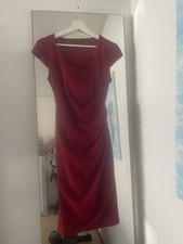 Damen Sommerkleid Rot Gr. M