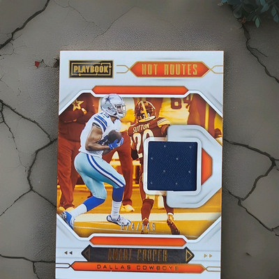 Panini Playbook 2021 Hot Routes HR-AC Amari Cooper Cowboys Patch /99