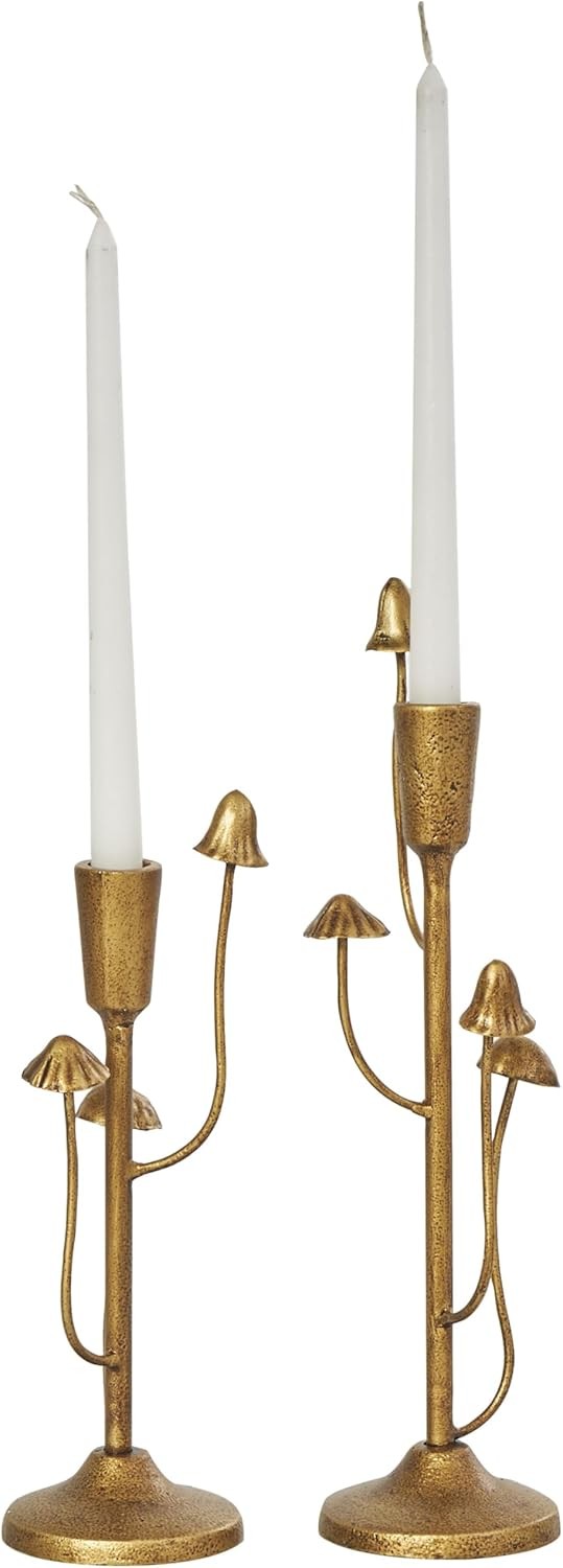 Mushroom Inspired Candle Stand,