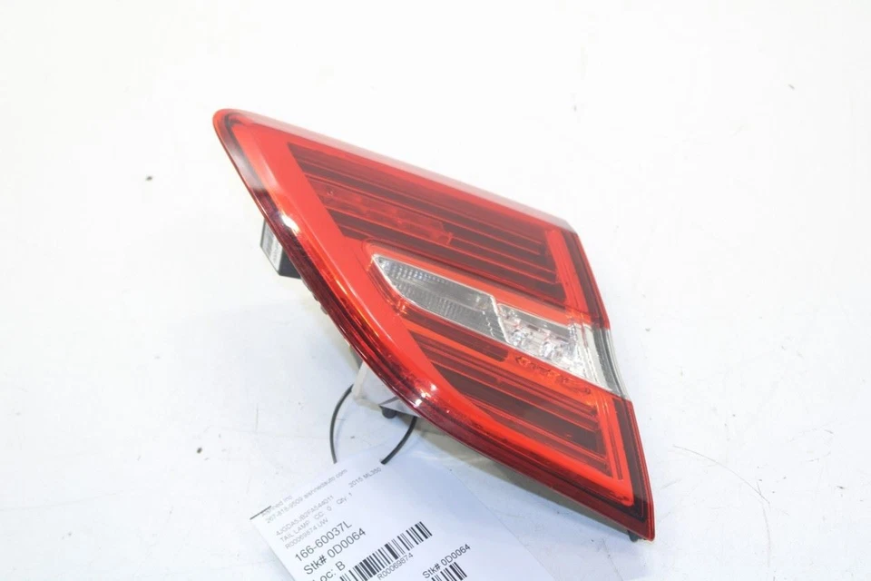 Luz trasera izquierda del lado del conductor Mercedes-Benz ML350 2013-15 166-906-87-01 Foto 4 de 4